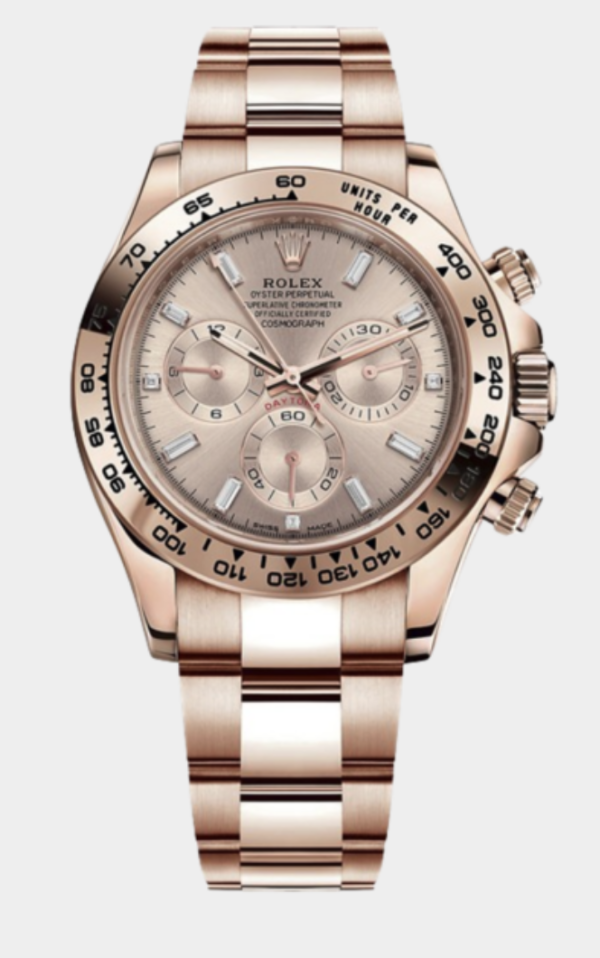 ROLEX-COSMOGRAPH DAYTONA-REF.M116505-0017-ELITE CLONE-40MM（Everose Gold）-Replica Watch