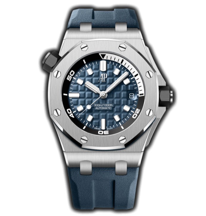 12403.jpg Diver Stainless Steel 42mm Blue Dial - 图片 1