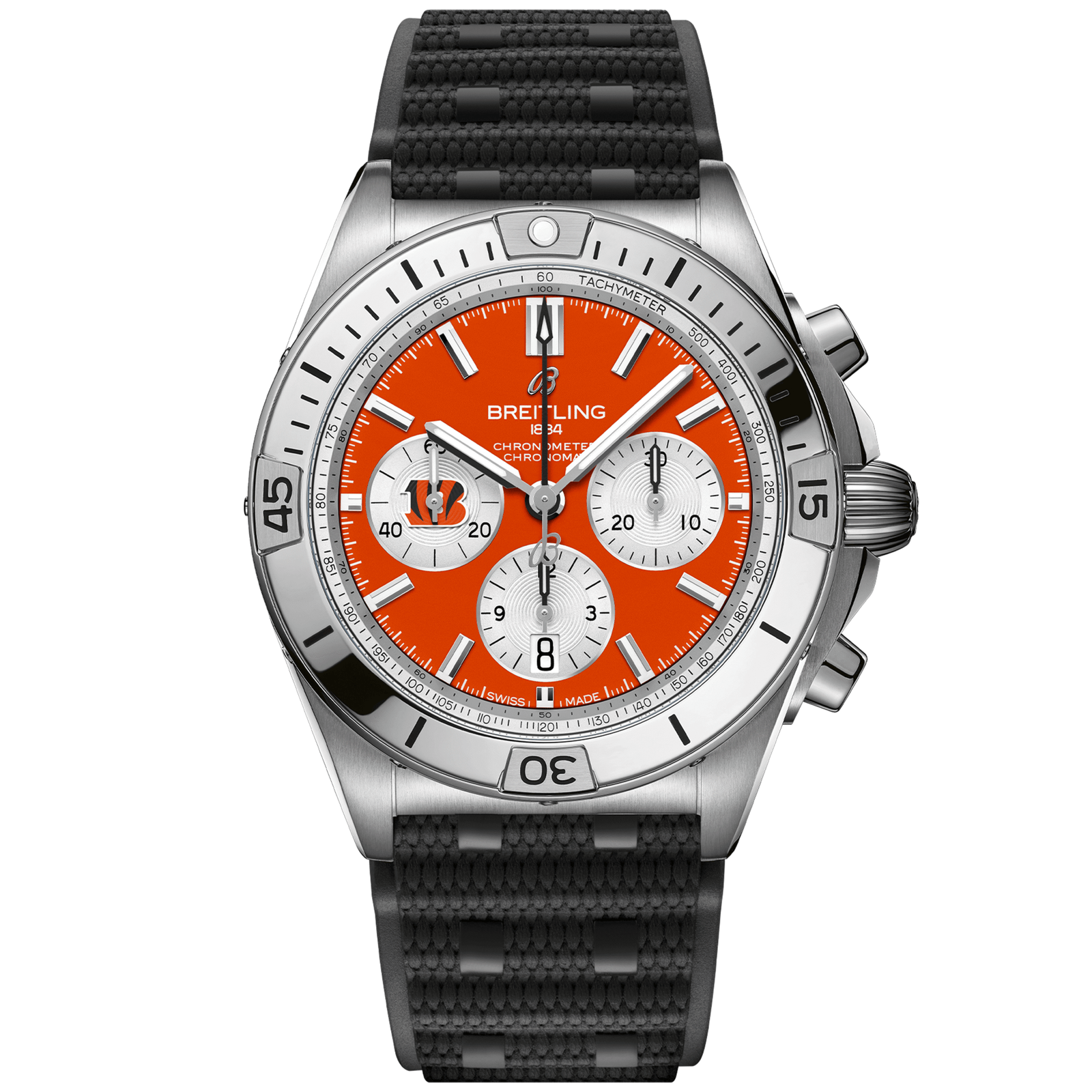 Chronomat_B0142_AB01342B1O1S1_RUBBER_CINCINNATI_BENGALS_DIGITAL-scaled-1.png Chronomat B01 42 NFL Cincinnati Bengals Edition AB01342B1O1S1 - 图片 1