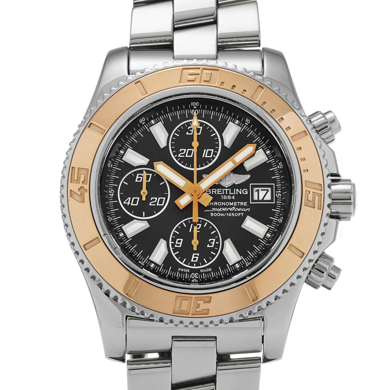 Pre-Owned-Breitling-Superocean-Chronograph-Ref_-C109B84PRS-Watch-No_-677189-JD-Watches-NY.png Breitling Superocean Chronograph – Ref. C109B84PRS | Watch No. 677189 - 图片 1