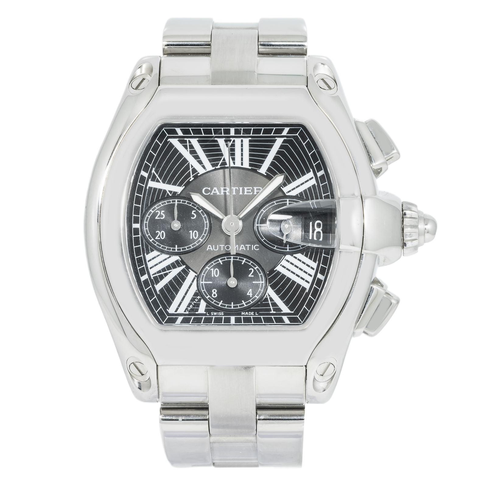 Pre-Owned-Cartier-Tank-Francaise-2618-Stainless-Steel-Quartz-Watch-JD-Watches-NY.png Cartier Tank Francaise 2618 Stainless Steel Quartz Watch - 图片 1