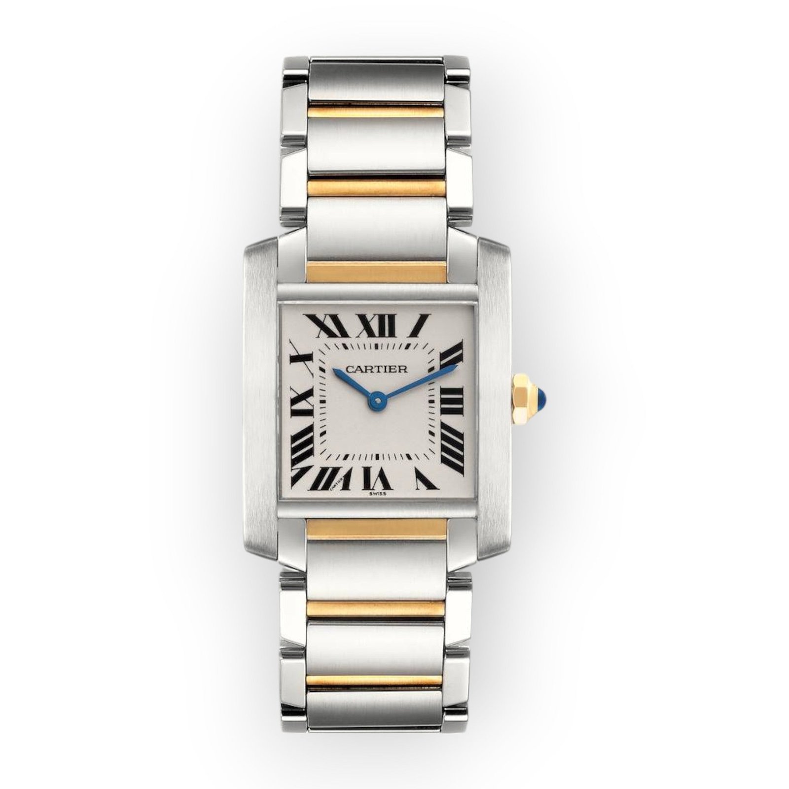 Pre-Owned-Cartier-Tank-Francaise-Steel-Yellow-Gold-Watch-W51006Q4-JD-Watches-NY.jpg Cartier Tank Francaise Steel Yellow Gold Watch W51006Q4 - 图片 1
