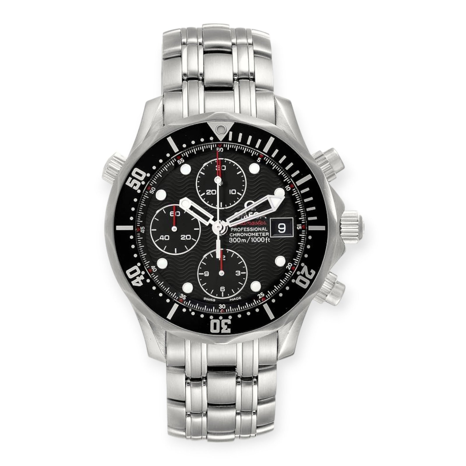 Pre-Owned-Omega-Seamaster-Chronograph-213_30_42_40_01_001-Black-Dial-Steel-Mens-Watch-JD-Watches-NY.jpg Omega Seamaster Chronograph 213.30.42.40.01.001 Black Dial Steel Mens Watch - 图片 1