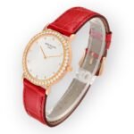 Patek Philippe Calatrava 5006 Rose Gold Silver Dial Diamond Mens Watch - 图片 4