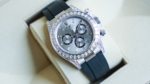 Rolex Cosmograph Daytona – 18k White Gold with Diamond Bezel Ref. 126539TBR-0002 - 图片 5