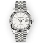 Rolex Datejust 126334 41mm White Index Dial With Jubilee