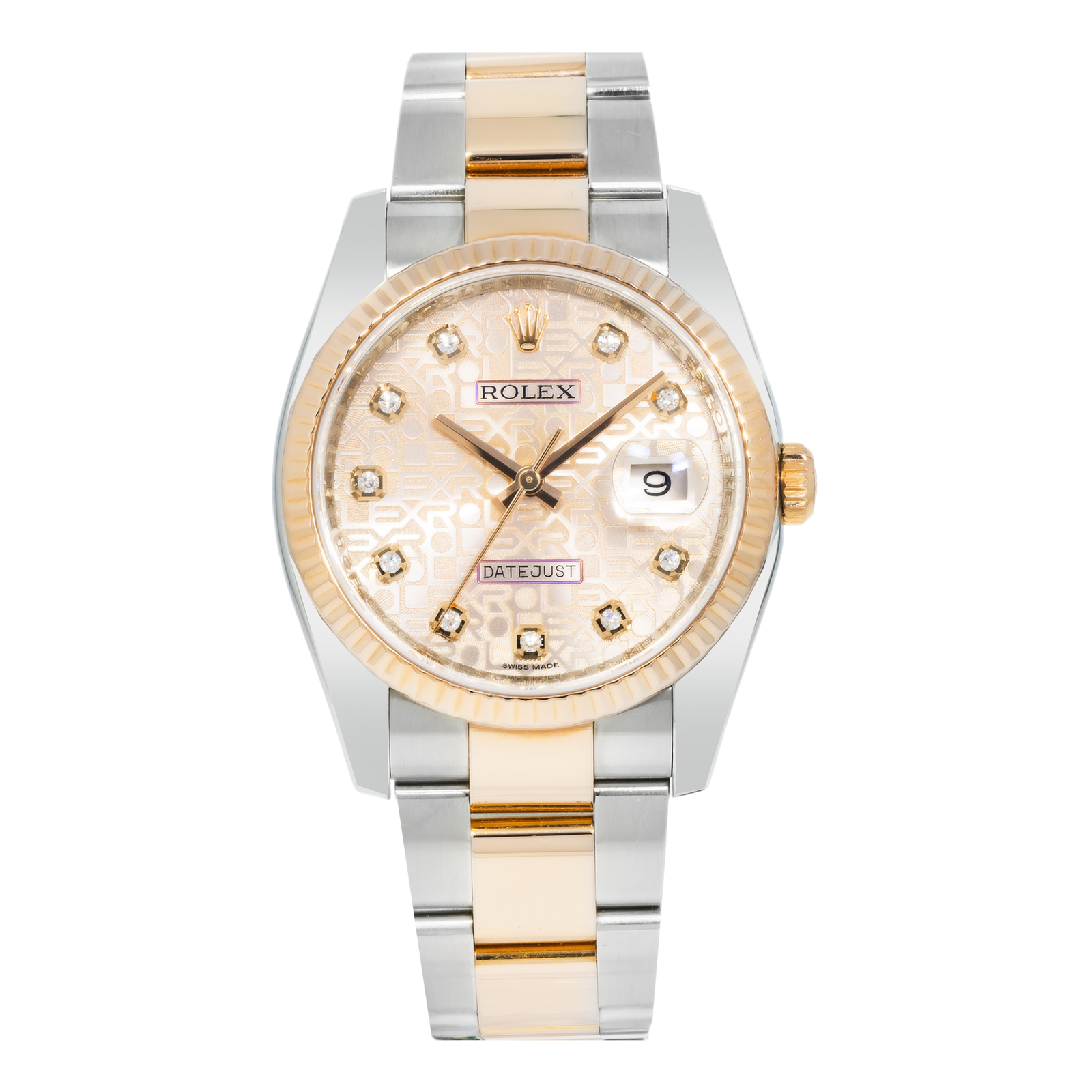 Pre-Owned-Rolex-Datejust-36mm-116231-Pink-Jubilee-Diamond-Dial-Steel-18k-Everose-Gold-Year-2010-to-2015-JD-Watches-NY.png Rolex Datejust 36mm 116231 – Pink Jubilee Diamond Dial Steel & 18k Everose Gold (Year: 2010 to 2015) - 图片 1