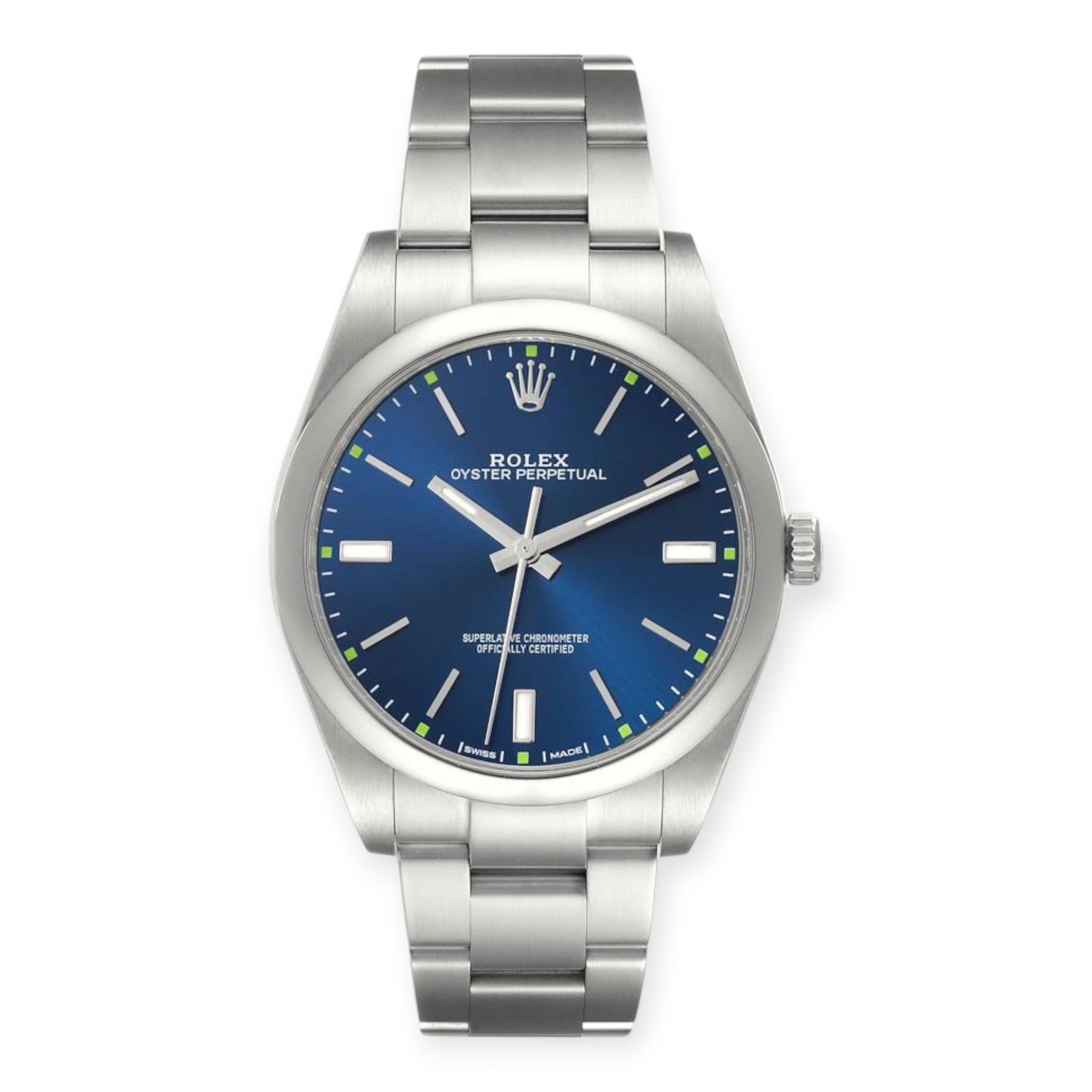 Pre-Owned-Rolex-Oyster-Perpetual-114300-39mm-Blue-Dial-JD-Watches-NY.jpg Rolex Oyster Perpetual 114300 39mm Blue Dial - 图片 1