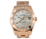 Rolex Pearlmaster 34 – 80315, 18k Rose Gold Case with Diamond Bezel and Mother-of-Pearl Dial, Rose Gold Pearlmaster Bracelet - 图片 2