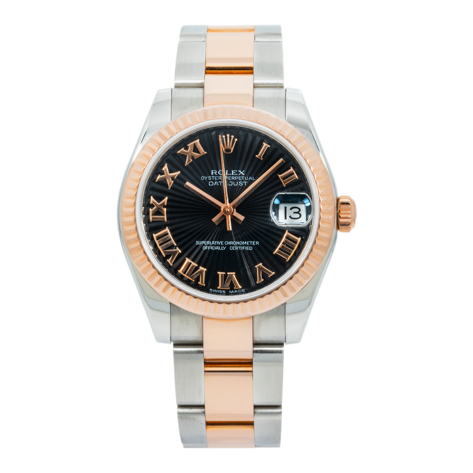 Pre-Owned-Rolex-Stainless-Steel-Everose-Gold-Datejust-178271-with-Oyster-Braclet-JD-Watches-NY.png Rolex Stainless Steel & Everose Gold Datejust 178271 with Oyster Braclet - 图片 1