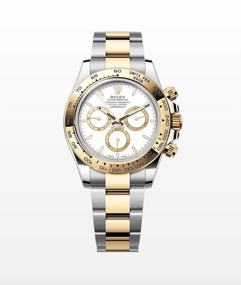 Rolex_-_126503_-_White_Dial.jpg Rolex 126503 Cosmograph Daytona Steel/18K Yellow Gold White Dial - 图片 1