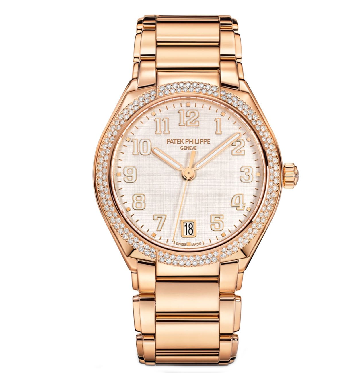 Untitled-1_5fdcbfa5-091e-4c12-a353-421a79c144c5.jpg 36mm 18k Rose Gold Silver Dial Diamond Bezel Automatic - 图片 1