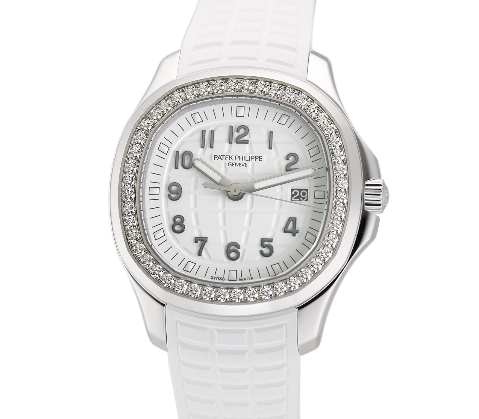 Untitled-2_97e9f14b-6eec-40a5-b1a6-6375f278d9ae.jpg 39mm Ladies Diamond Bezel Steel White Dial Quartz - 图片 1