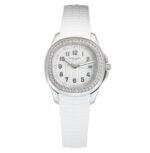 39mm Ladies Diamond Bezel Steel White Dial Quartz - 图片 2