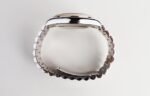 Rolex Day-Date 41mm White Gold Silver Diamond Dial & Fluted Bezel Oyster Bracelet 218239 - 图片 6