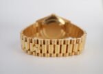 Rolex Day-Date 40 Yellow Gold Black Diamond Dial & Diamond Bezel President Bracelet 228348RBR - - 图片 9