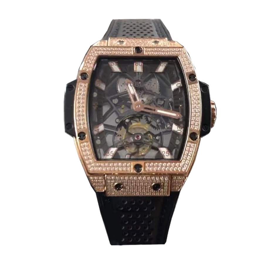 hublot-champion-senna-hk93288-skeleton-dial-replica.jpg Hublot King Power Tourbillon HK93288 “Ayrton Senna” 1:1 Clone Edition - 图片 1