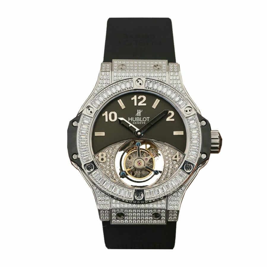 hublot-classic-fusion-tourbillon-with-diamond-black-dial-replica.jpg Hublot Big Bang Unico 411.JX.1170.RX-5 “All Black Diamond” Superior Replica - 图片 1
